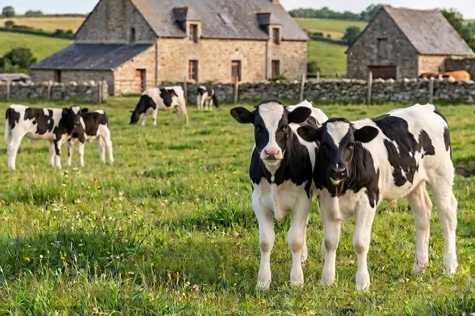 Photo de la race Bretonne Pie Noir