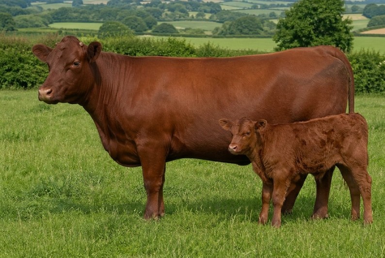 Photo de la race Red Poll